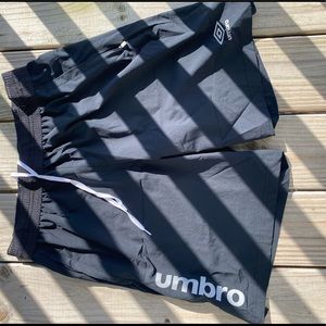 Umbro Men’s Workout Shorts in Black